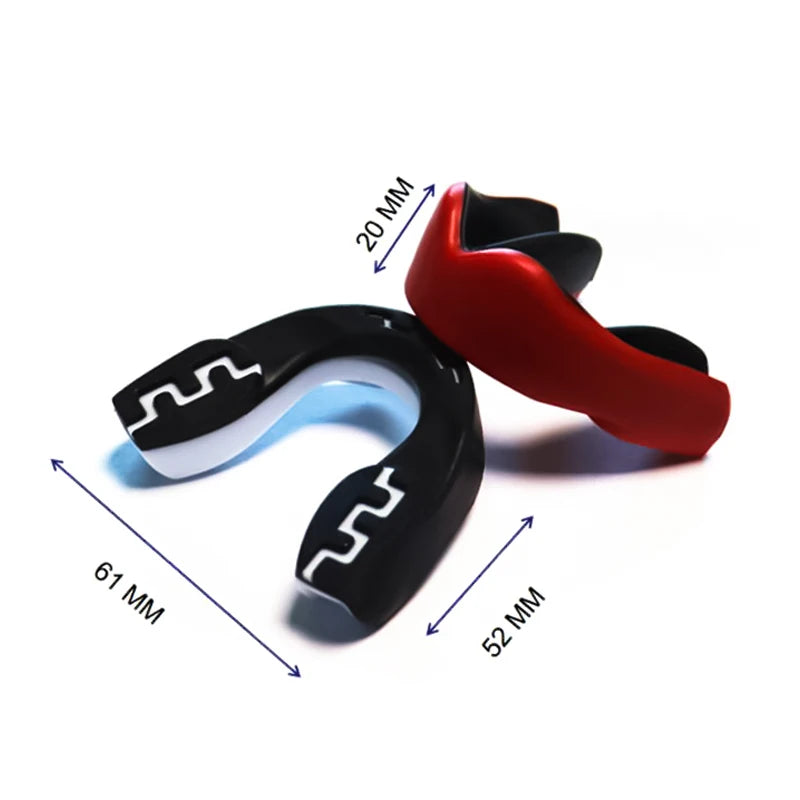 Sports Mouth Guard Teeth Protector Adults Junior EVA Mouthguard for Boxing Basketball Lacrosse Football MMA Martial Arts Hockey